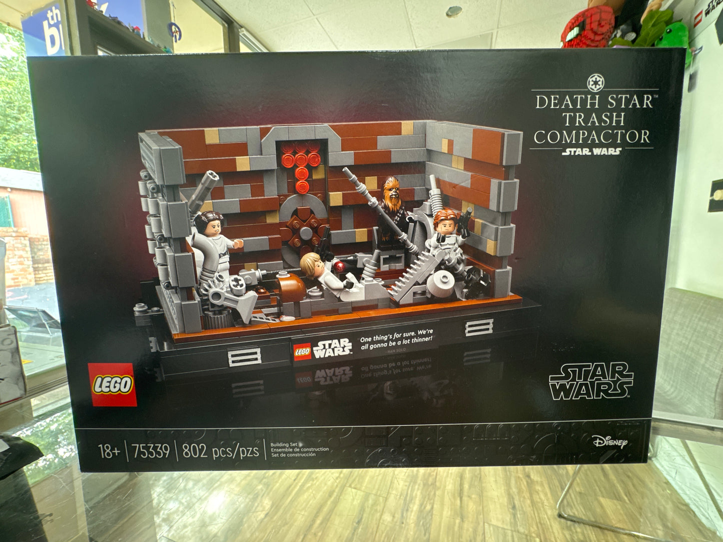 75339 Death Star Trash Compactor Diorama