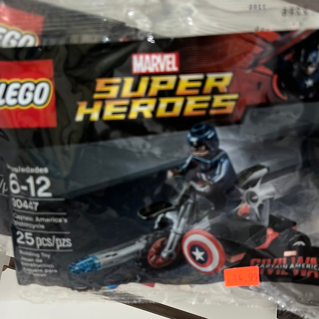 30447 Captain America's Motorcycle polybag