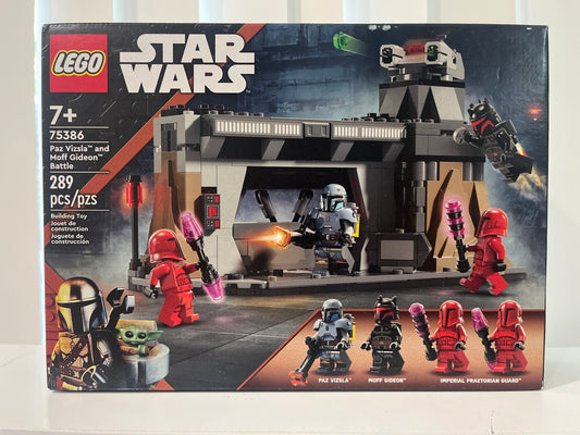 75386 Paz Vizsla and Moff Gideon Battle
