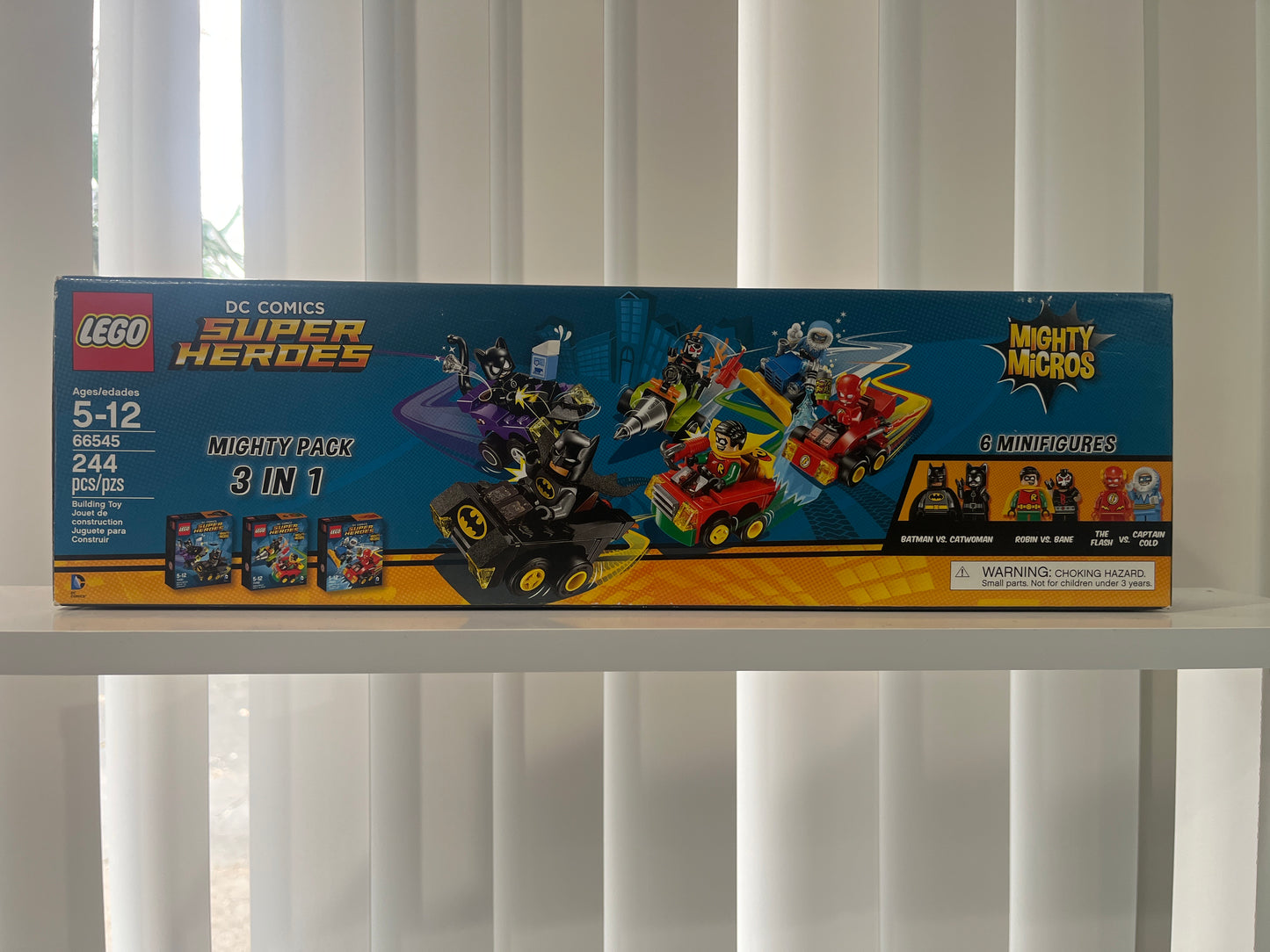66545 Super Heroes Bundle Pack, Mighty Micros, Mighty Pack 3 in 1 (Sets 76061, 76062, and 76063)