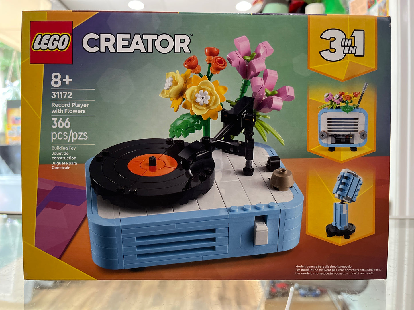 31172 Record Player with Flowers