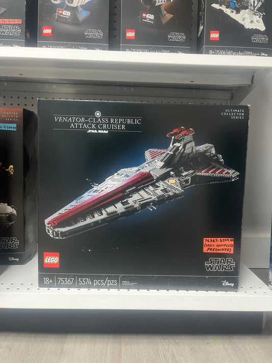 75367 Venator-Class Republic Attack Cruiser - UCS