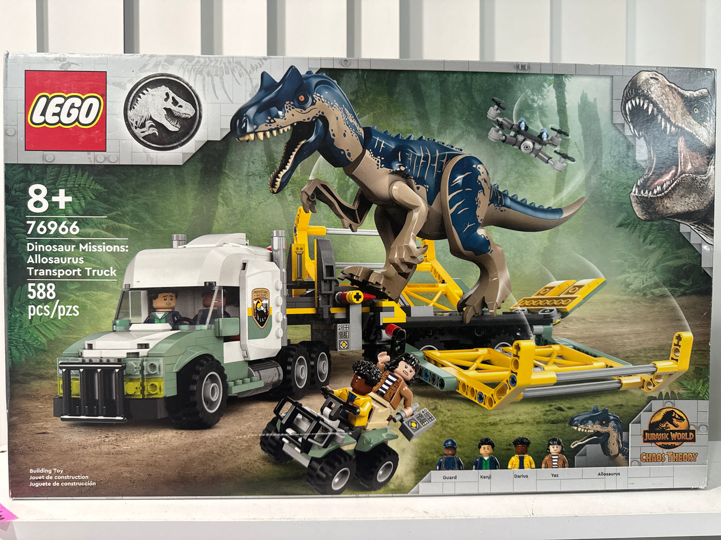 76966 Dinosaur Missions: Allosaurus Transport Truck