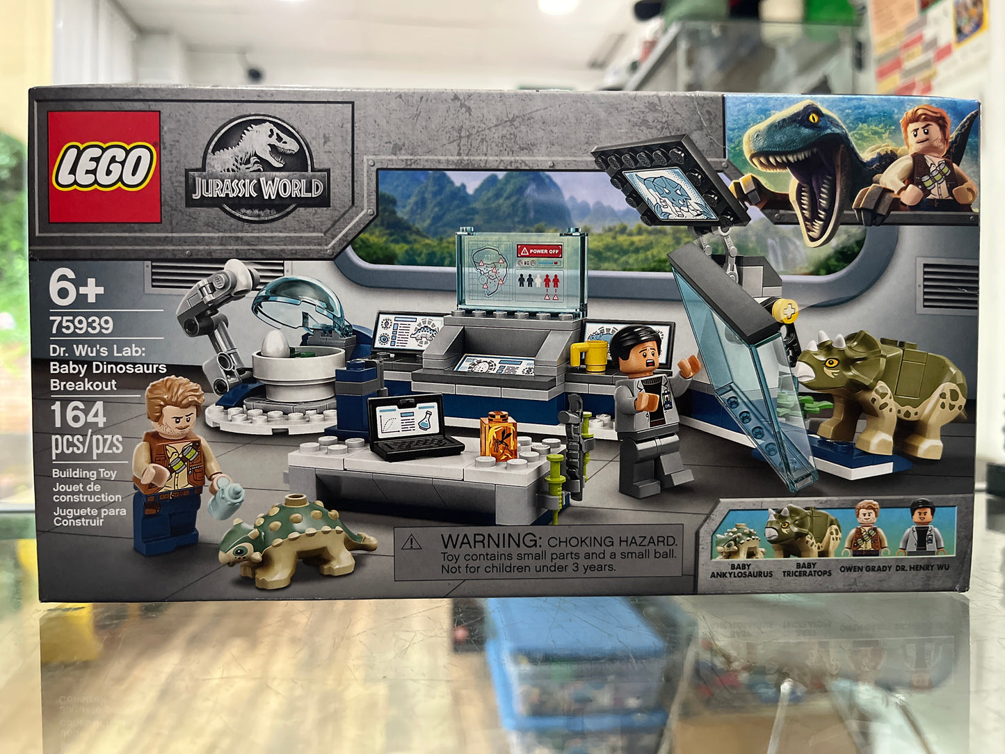 75939 Dr. Wu's Lab: Baby Dinosaurs Breakout