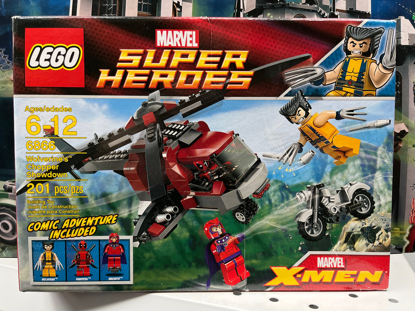6866 Wolverine’s Chopper Showdown