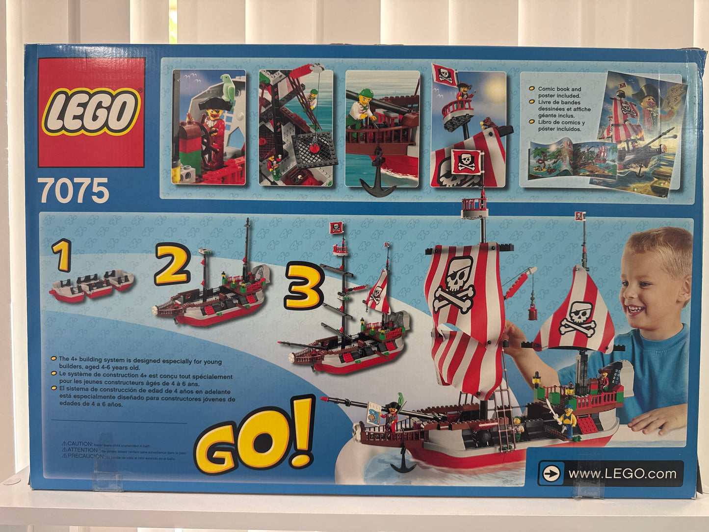 7075 Captain Redbeard's Pirate Ship