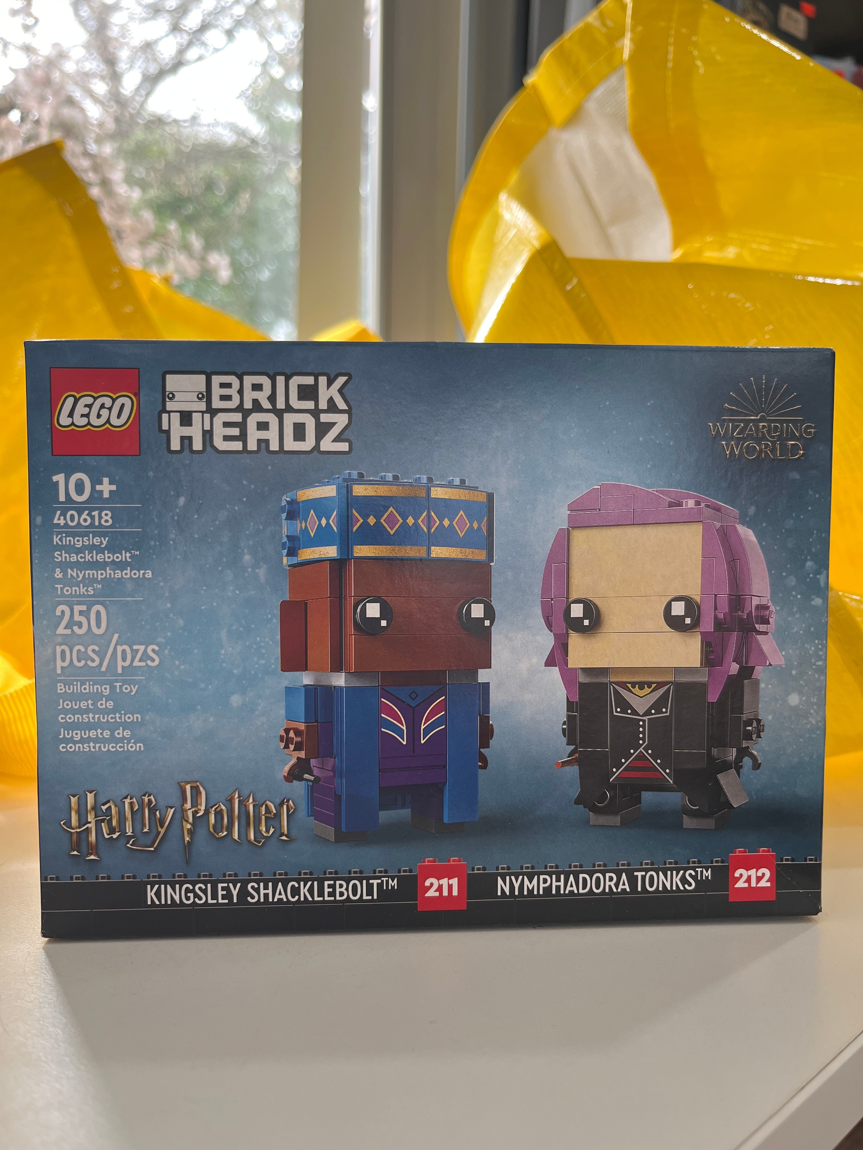Kingsley Shacklebolt & Nymphadora Tonks Collectible Figures