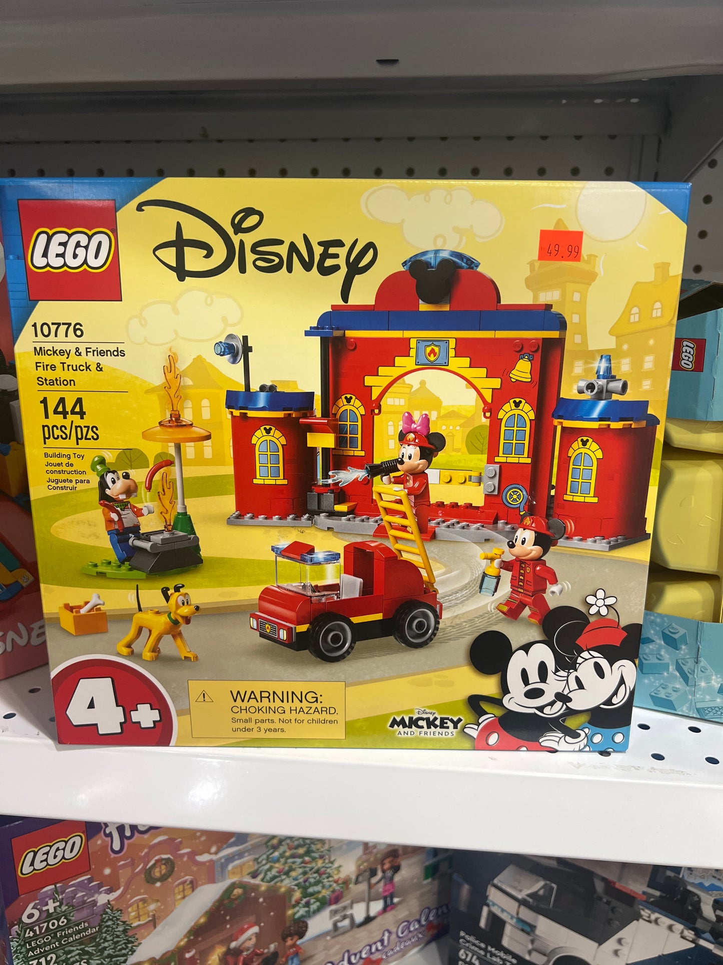 10776 Mickey & Friends Fire Truck & Station