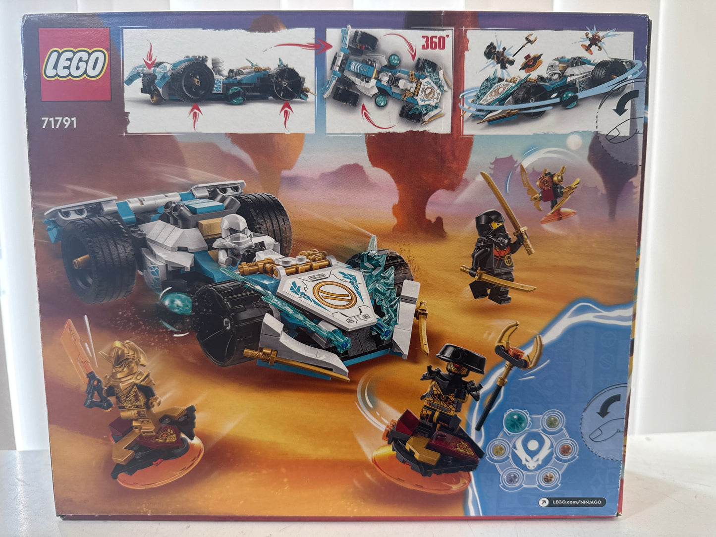 71791 Zane’s Dragon Power Spinjitzu Race Car