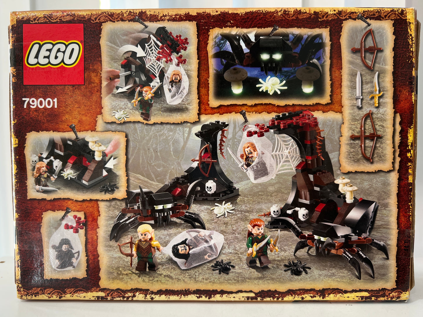 79001 Escape from Mirkwood Spiders