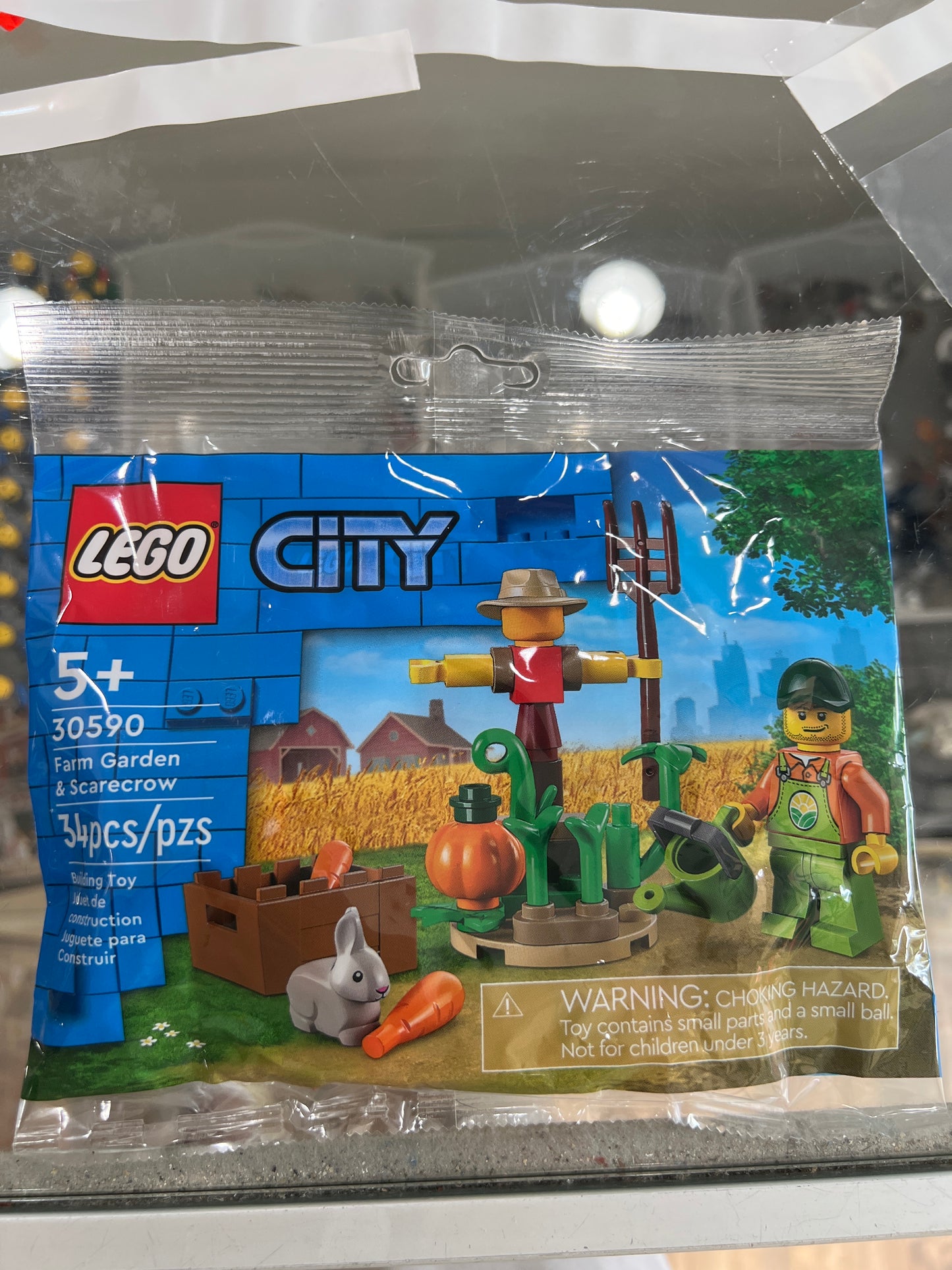 30590 Farm Garden & Scarecrow polybag