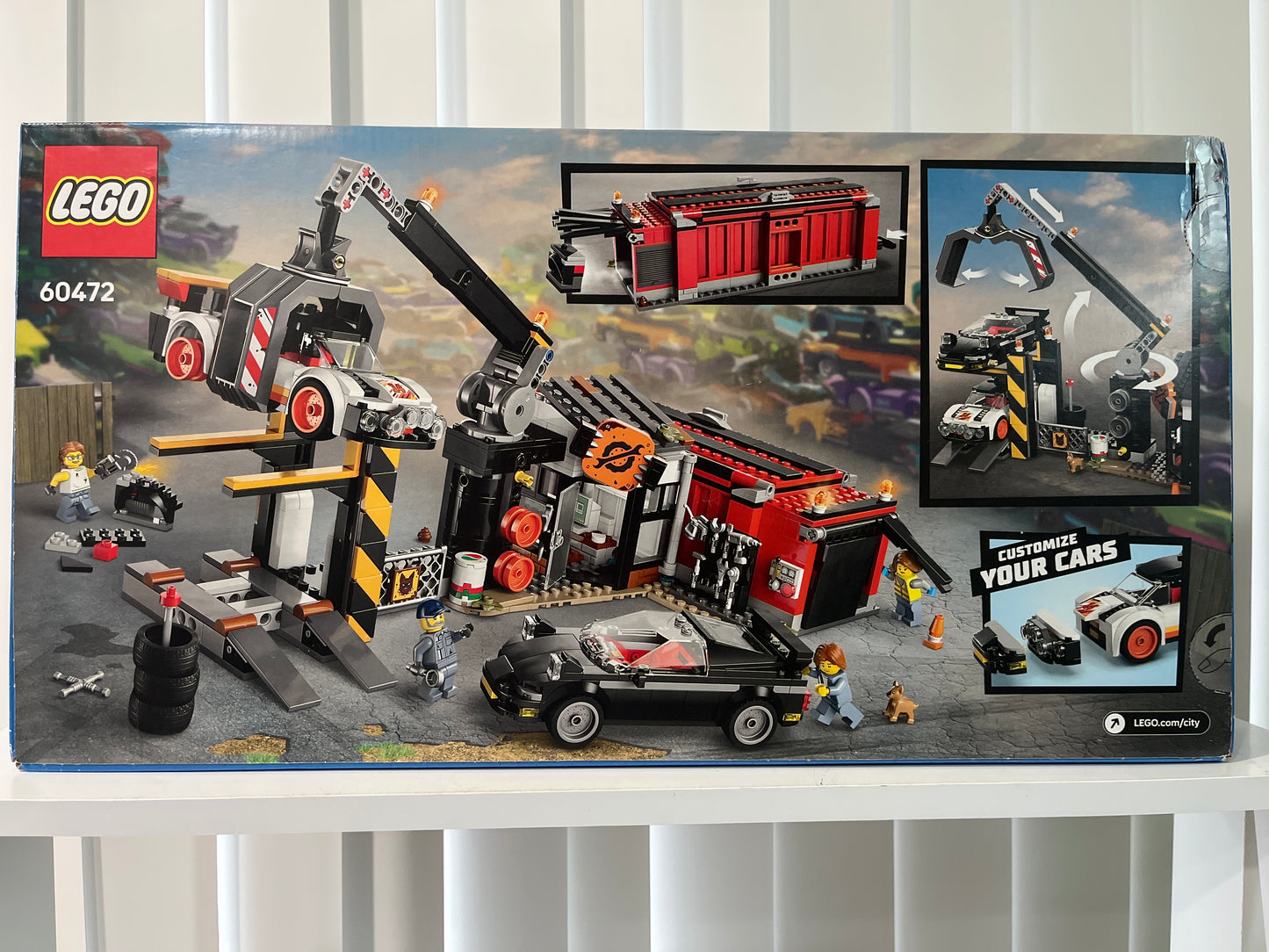 60472 Scrapyard with Cars