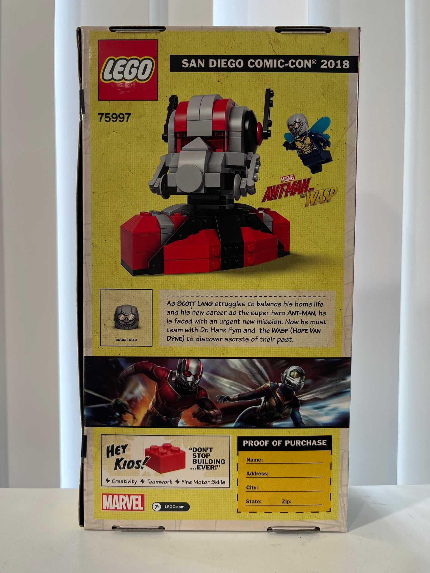 75997 Ant-Man and the Wasp - San Diego Comic-Con 2018 Exclusive