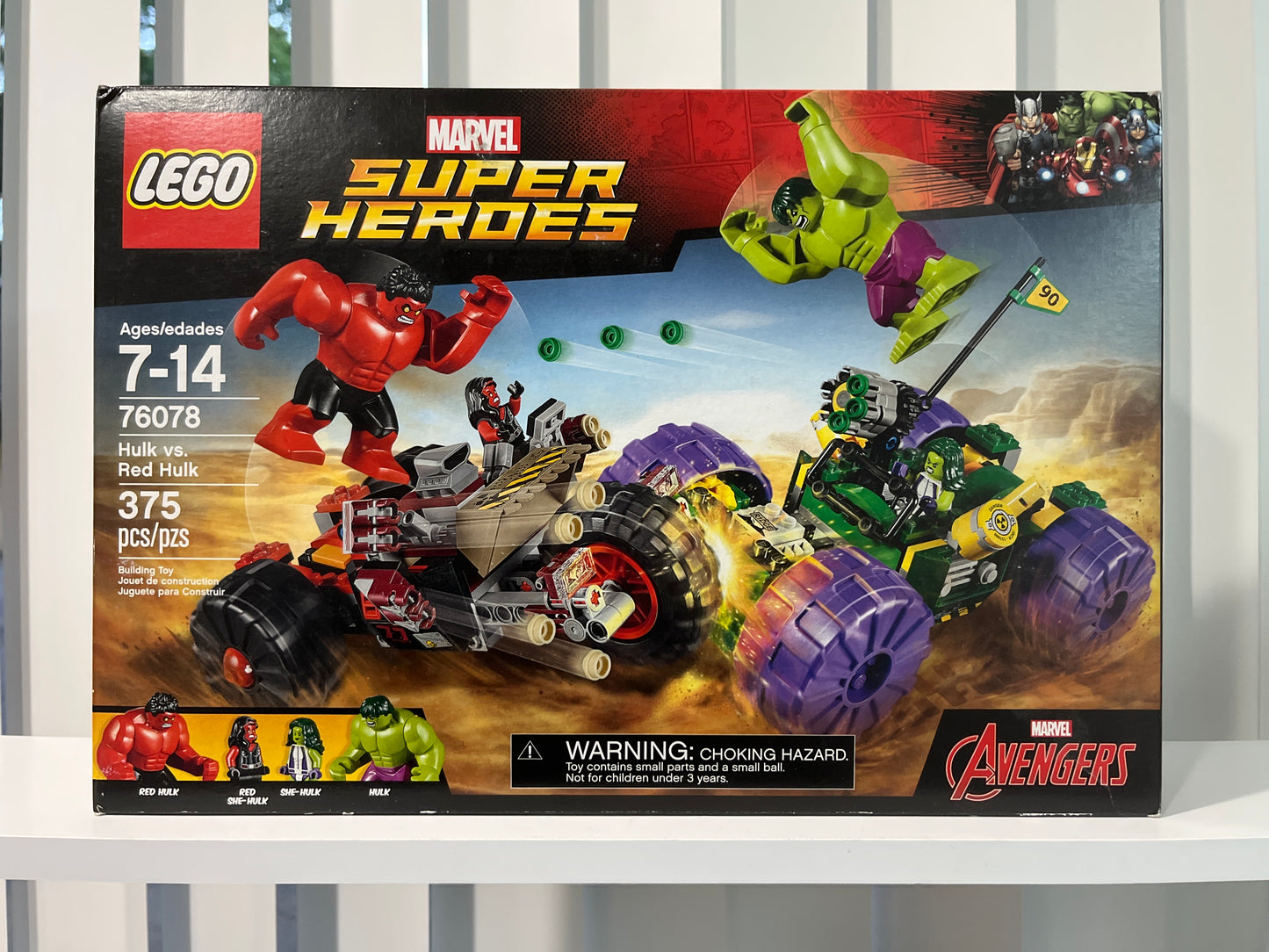76078 Hulk vs. Red Hulk