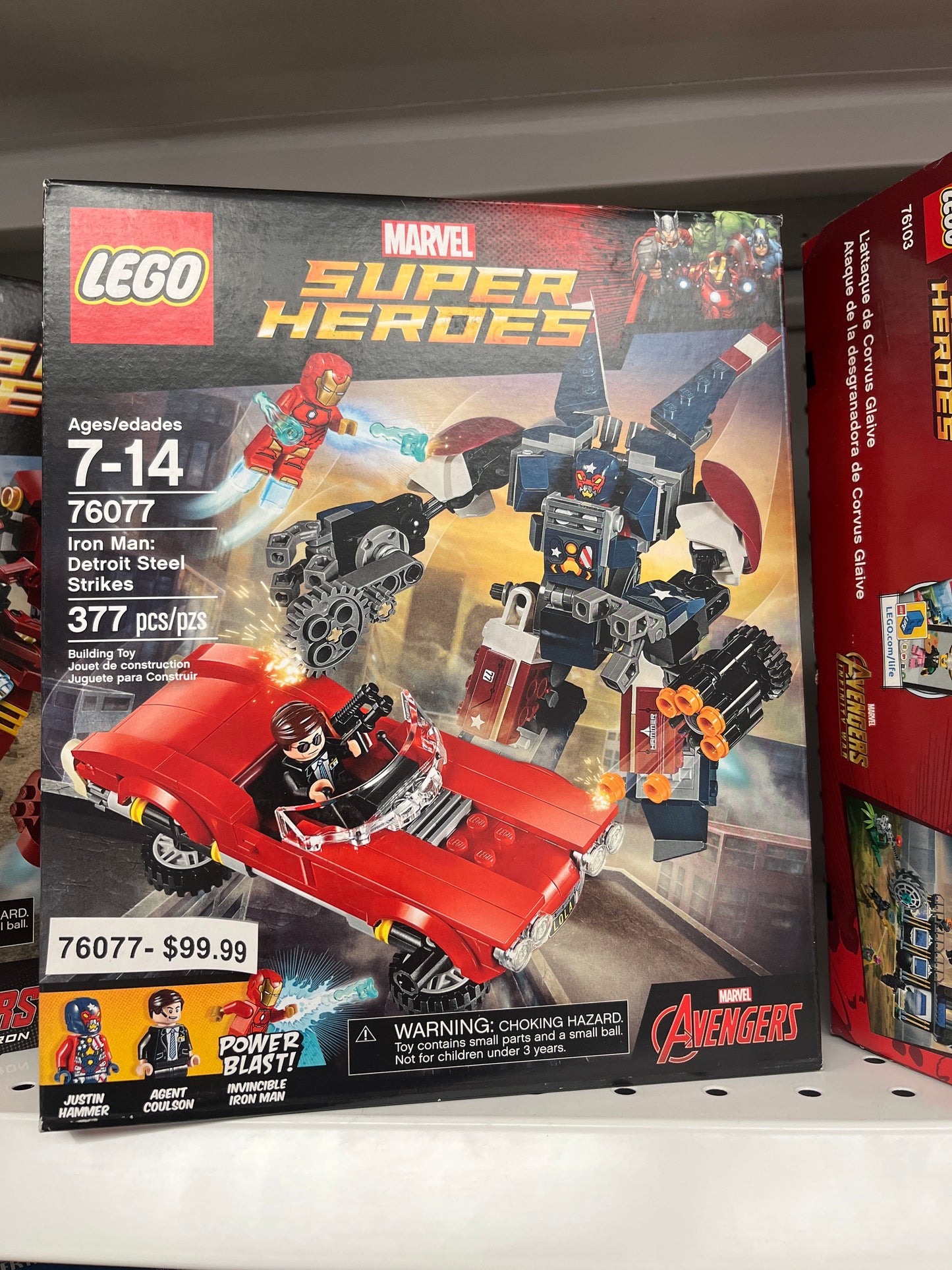76077 Iron Man: Detroit Steel Strikes