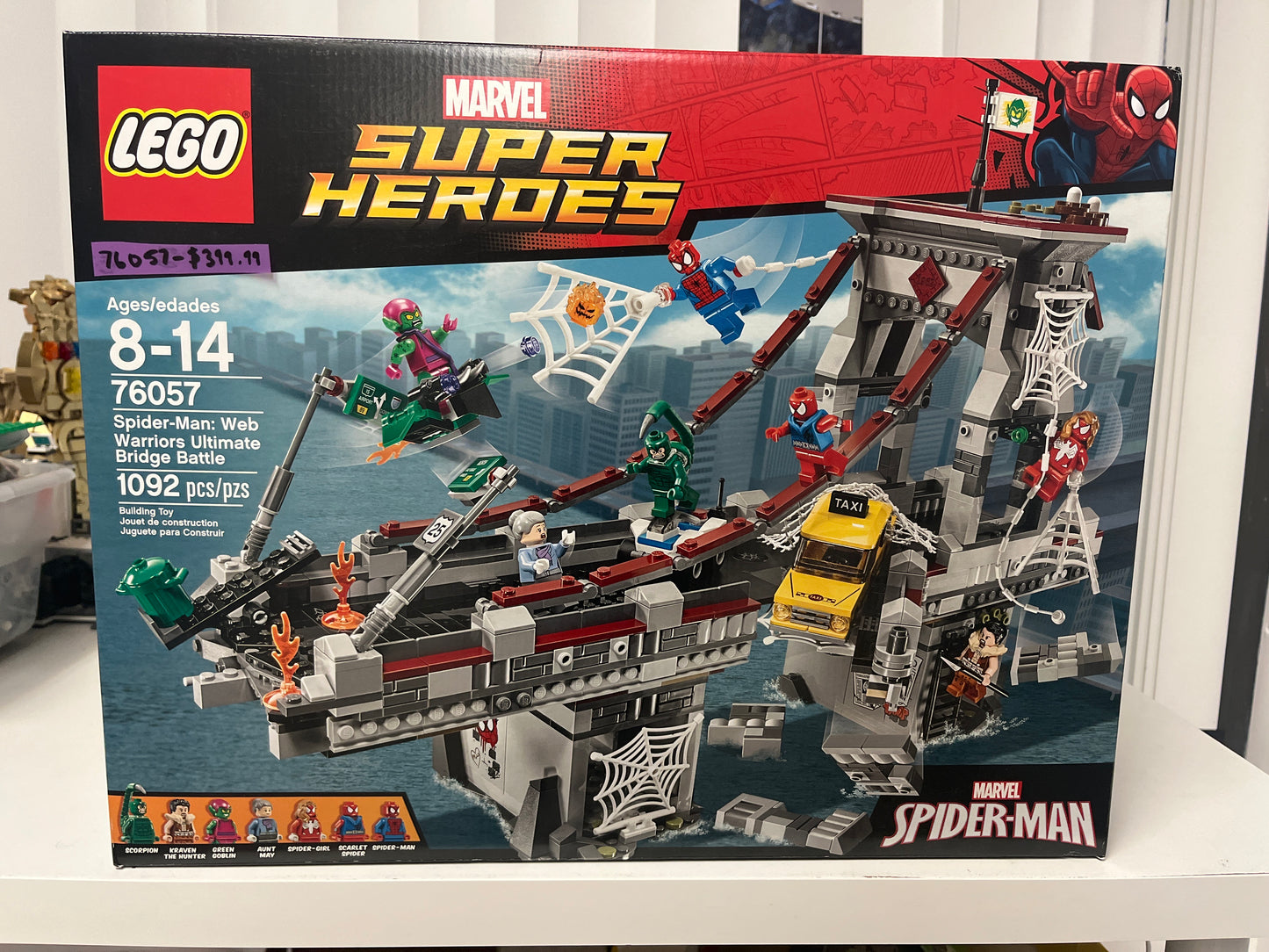 76057 Spider-Man: Web Warriors Ultimate Bridge Battle