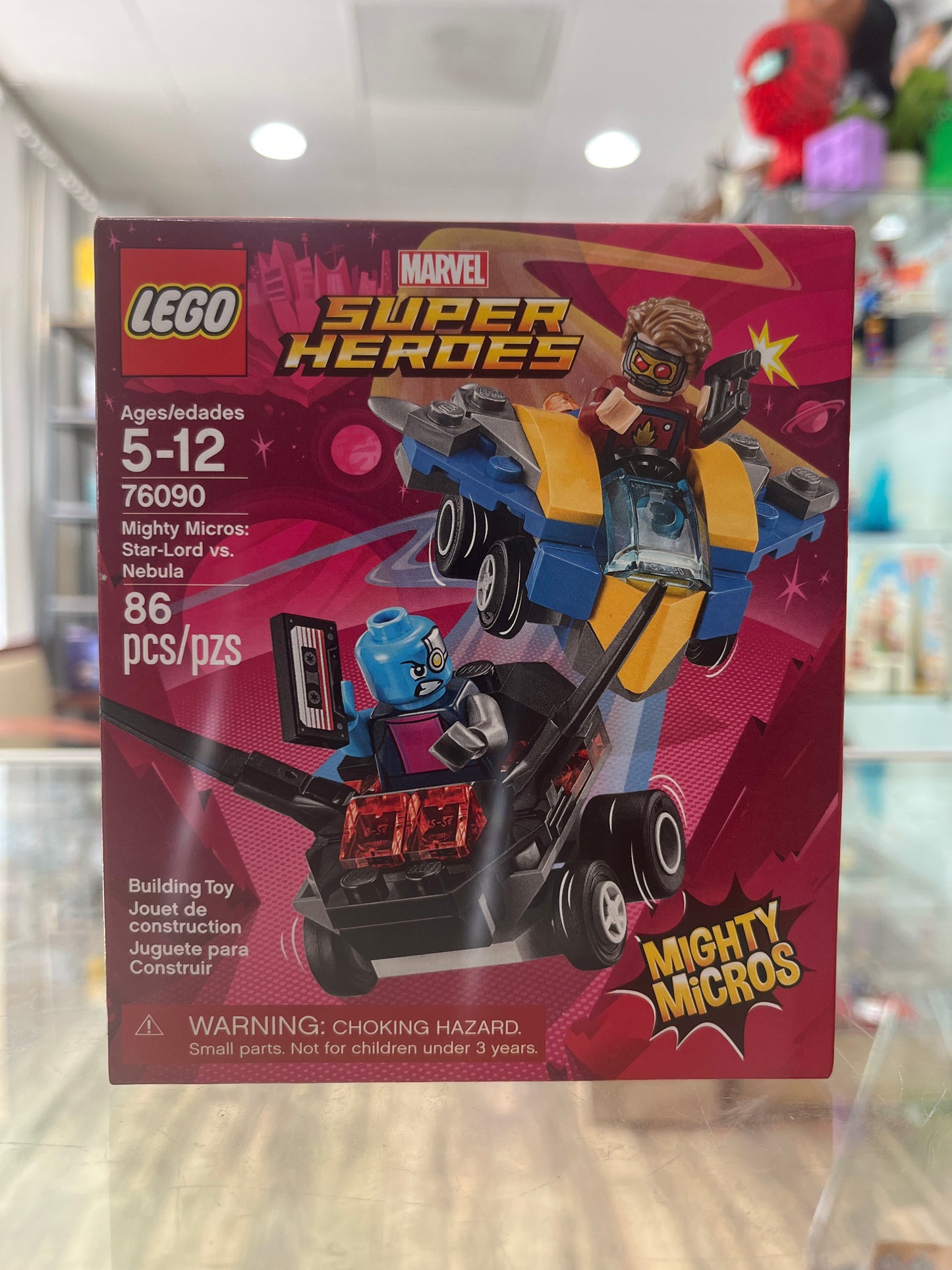 76090 Mighty Micros: Star-Lord vs. Nebula