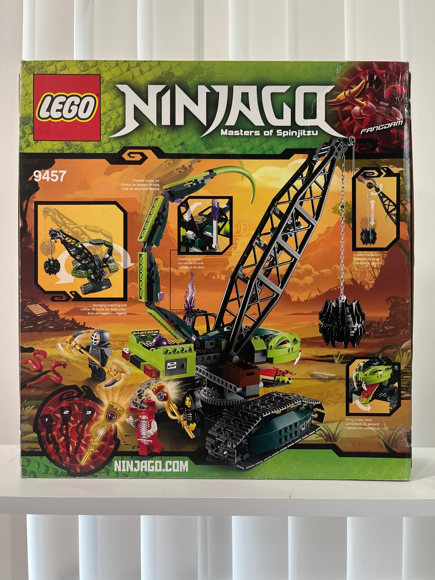 9457 Fangpyre Wrecking Ball