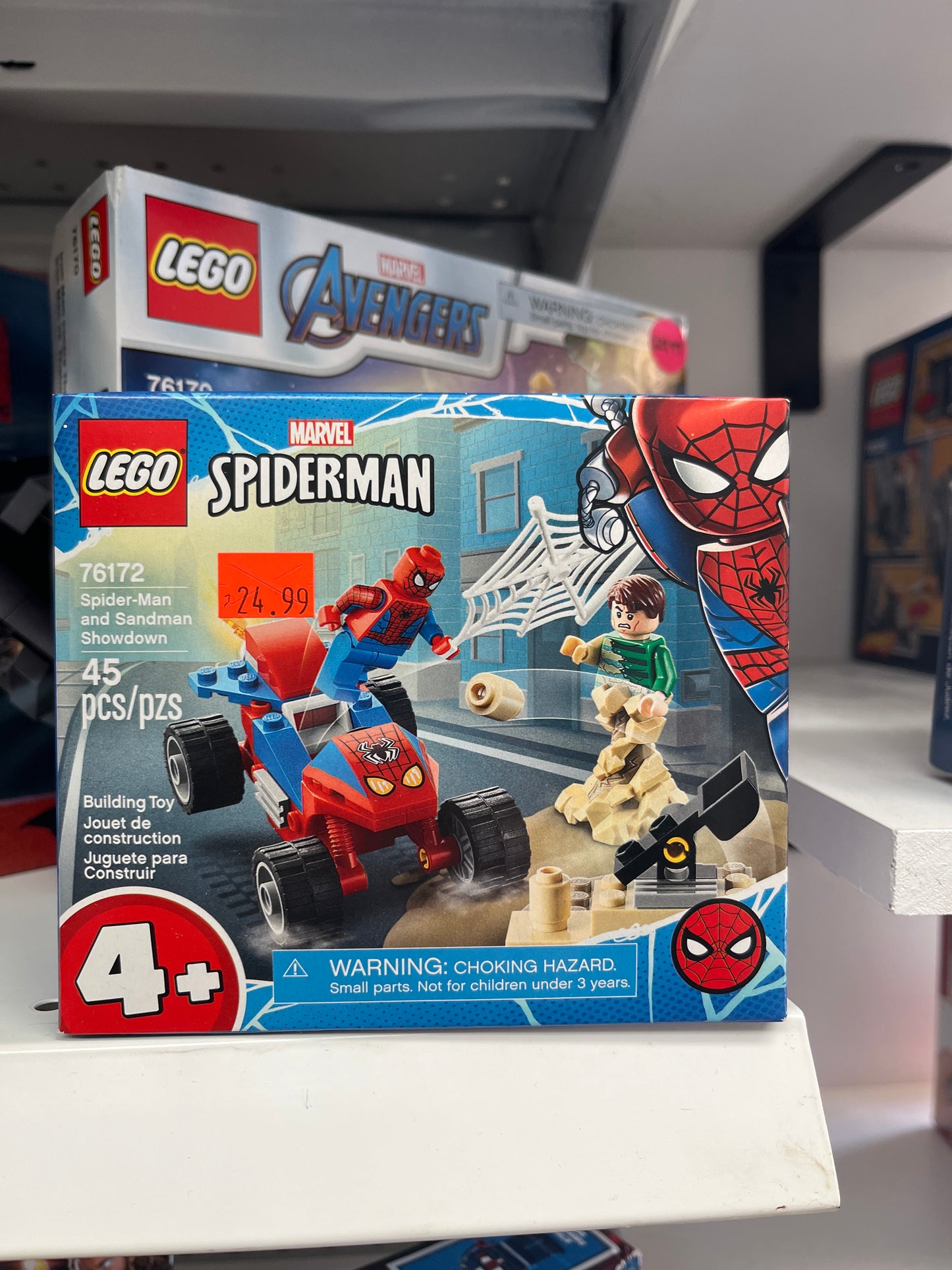 76172 Spider Man and Sandman Showdown
