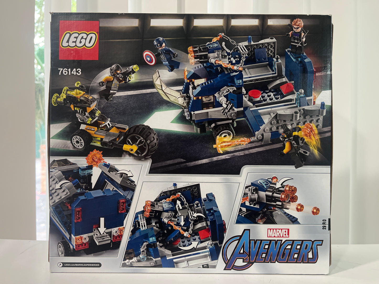 76143 Avengers Truck Take-Down