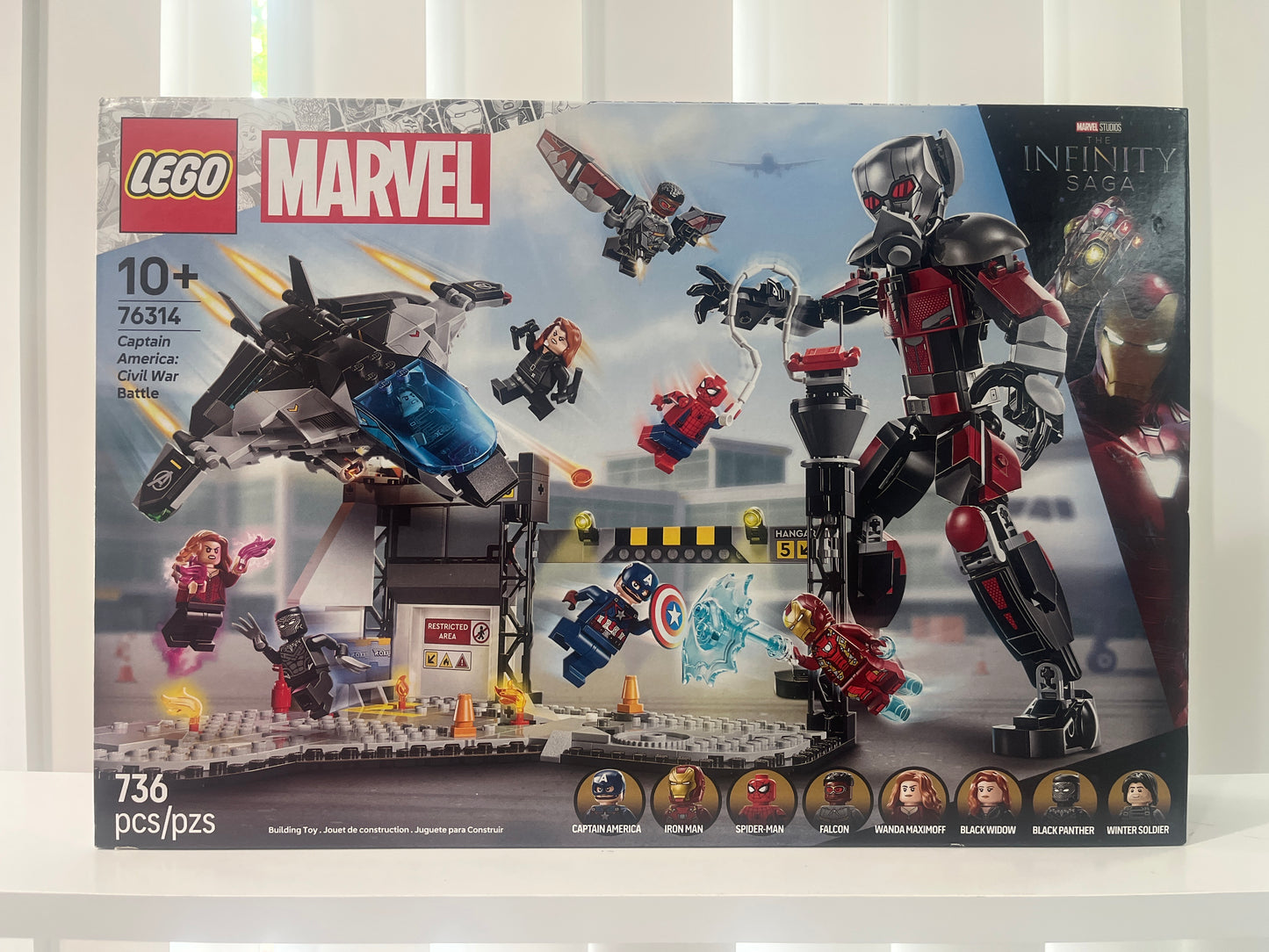 76314 Captain America: Civil War Battle