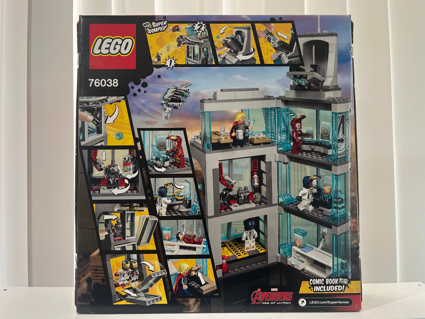 76038 Attack on Avengers Tower