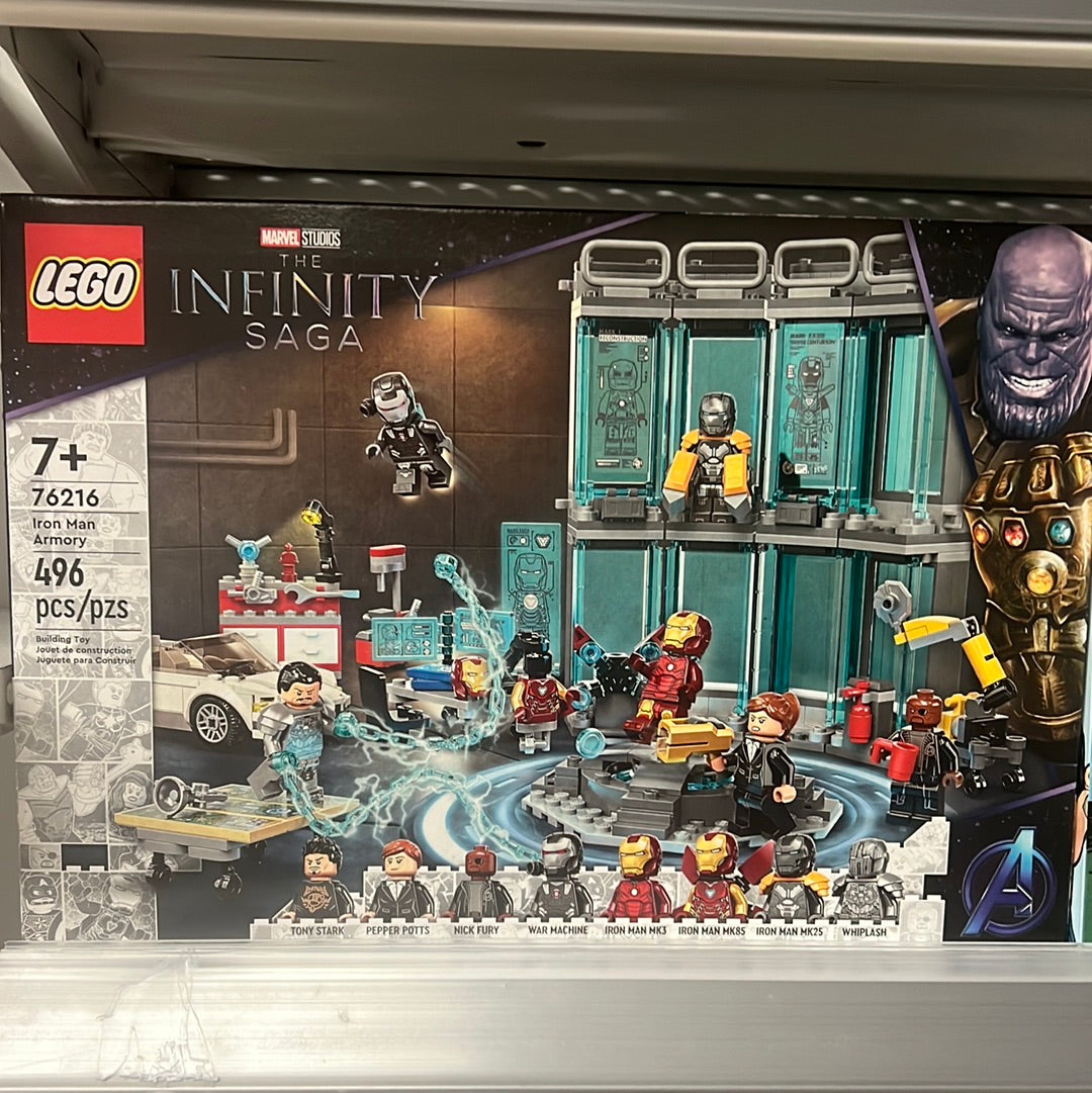 76216 Iron Man Armory