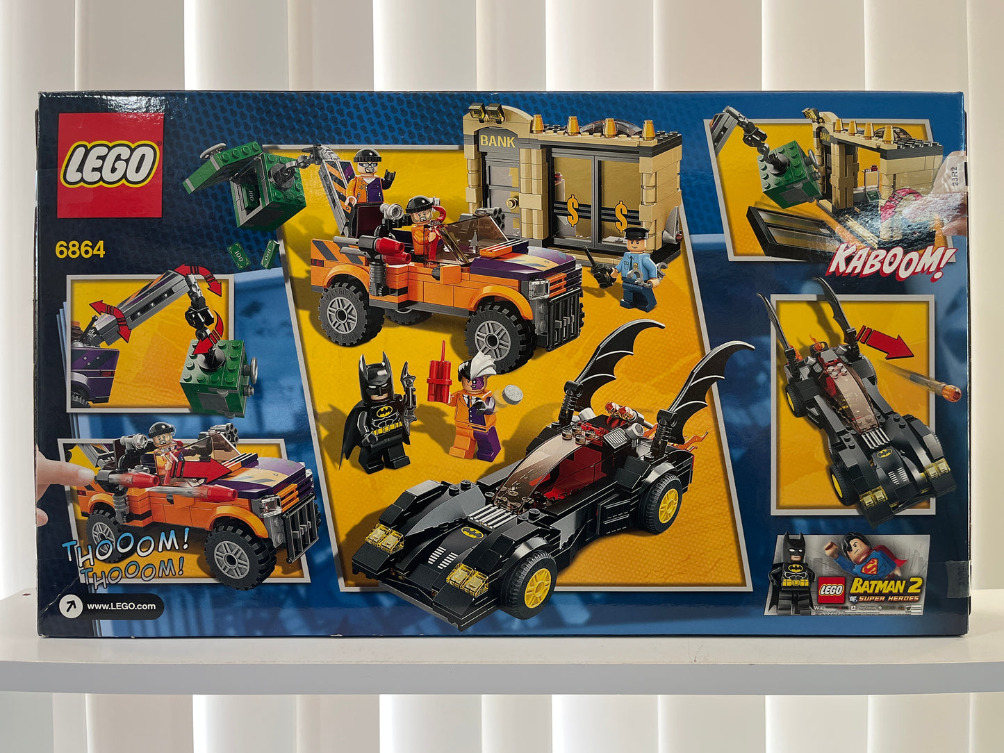 6864 Batmobile and the Two Face Chase