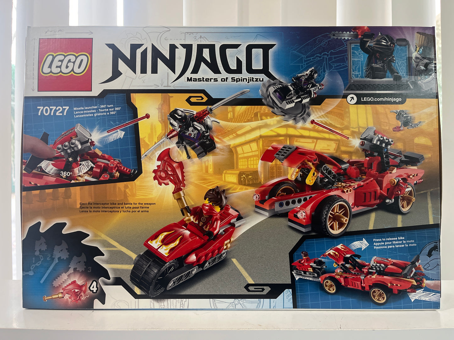 70727 X-1 Ninja Charger