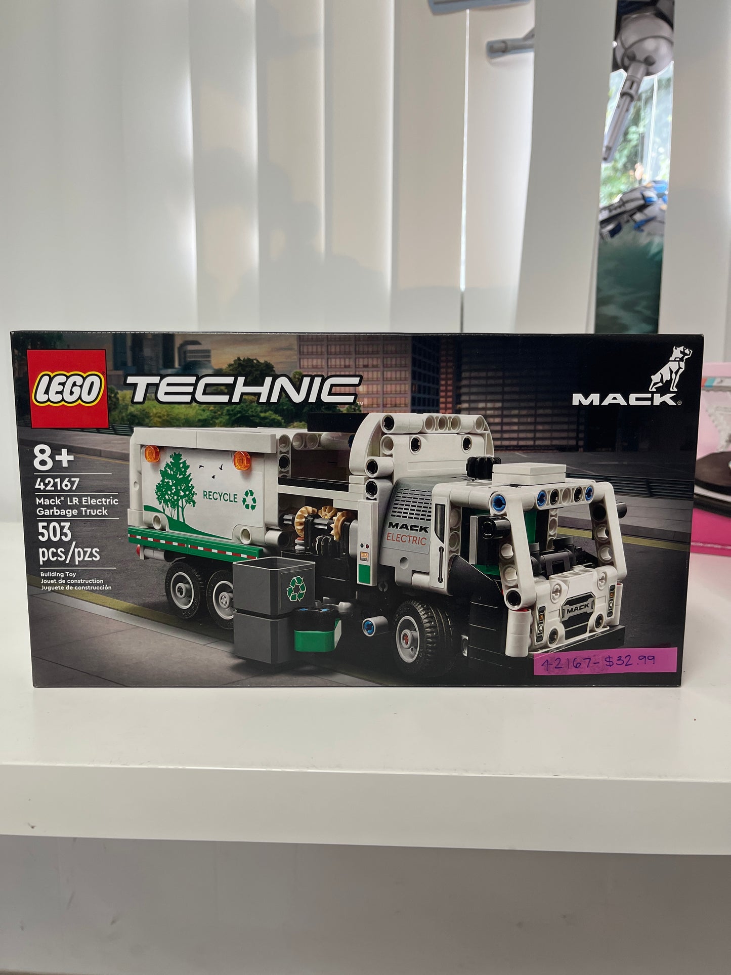 42167 Mack LR Electric Garbage Truck