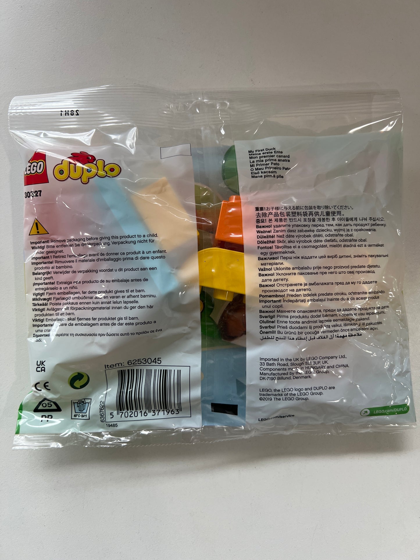30327 My First Duck polybag