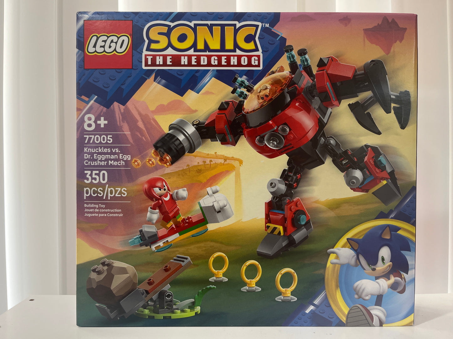 77005 Knuckles vs. Dr. Eggman Egg Crusher Mech