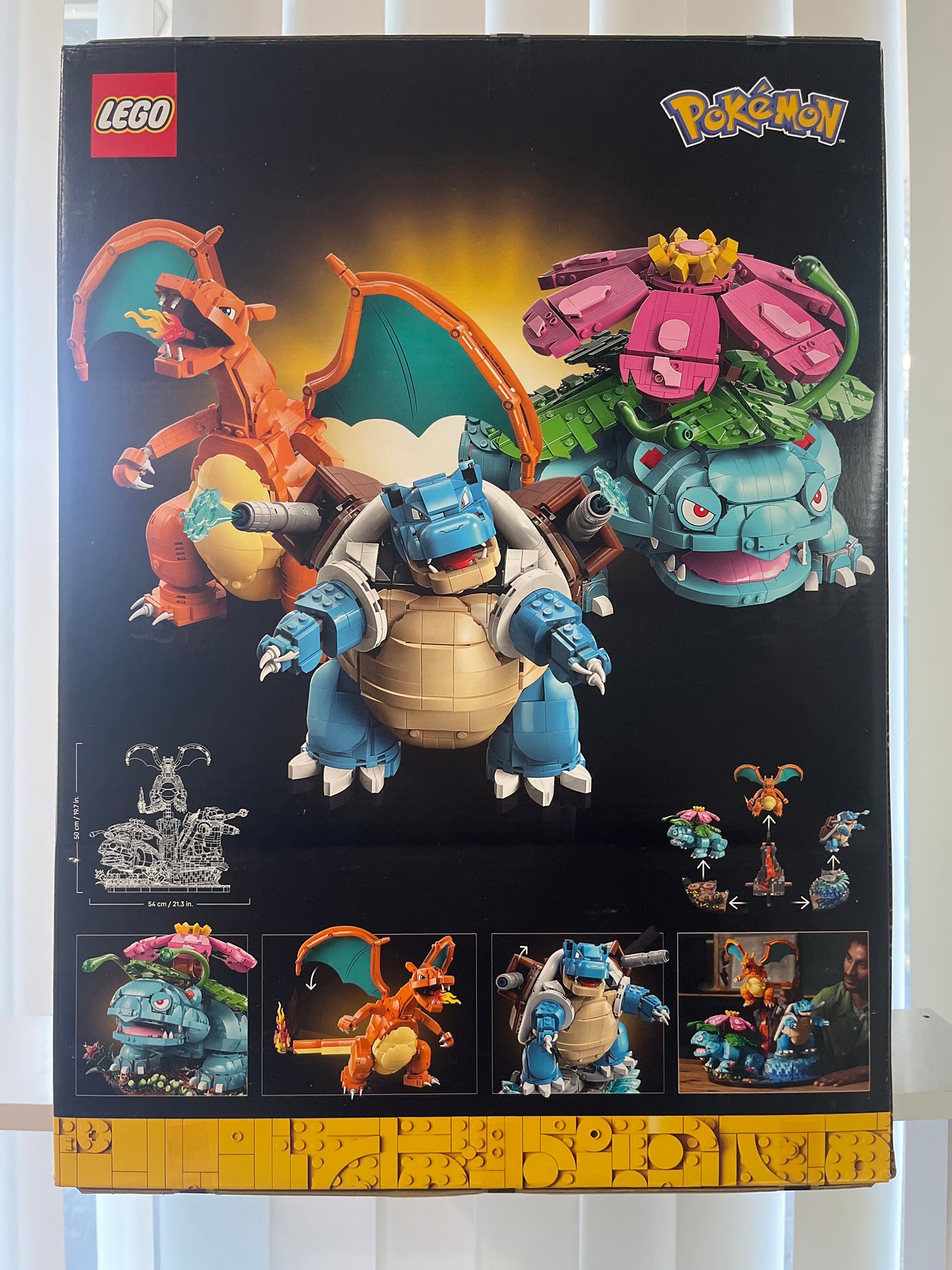 72153 Venusaur, Charizard and Blastoise