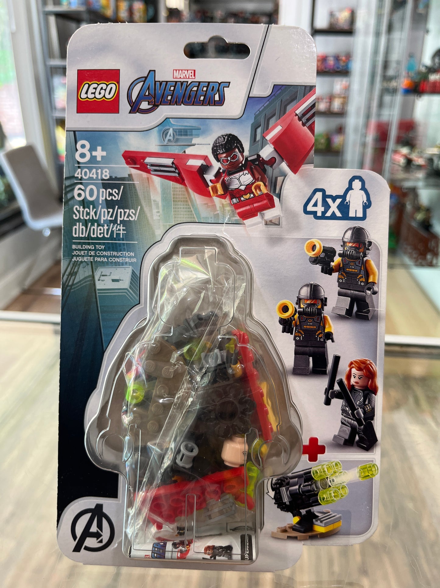 40418 Falcon & Black Widow Blister Pack