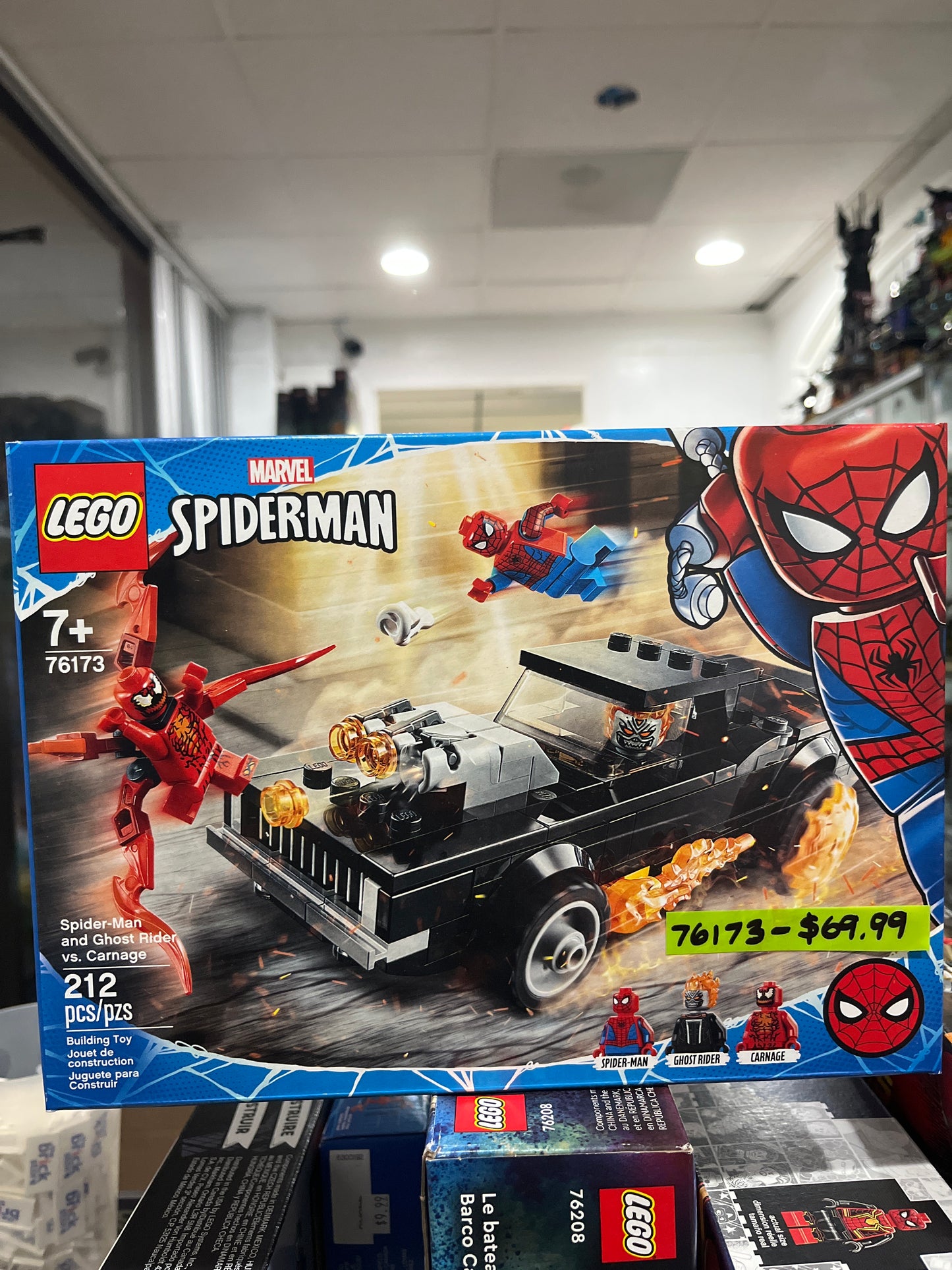 76173 Spider Man and Ghost Rider vs Carnage