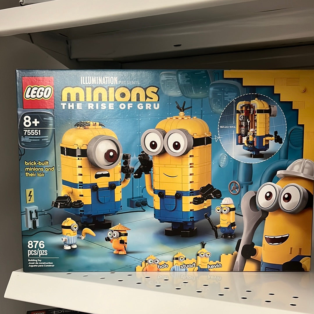 75551 Brick-Built Minions and Their Lair