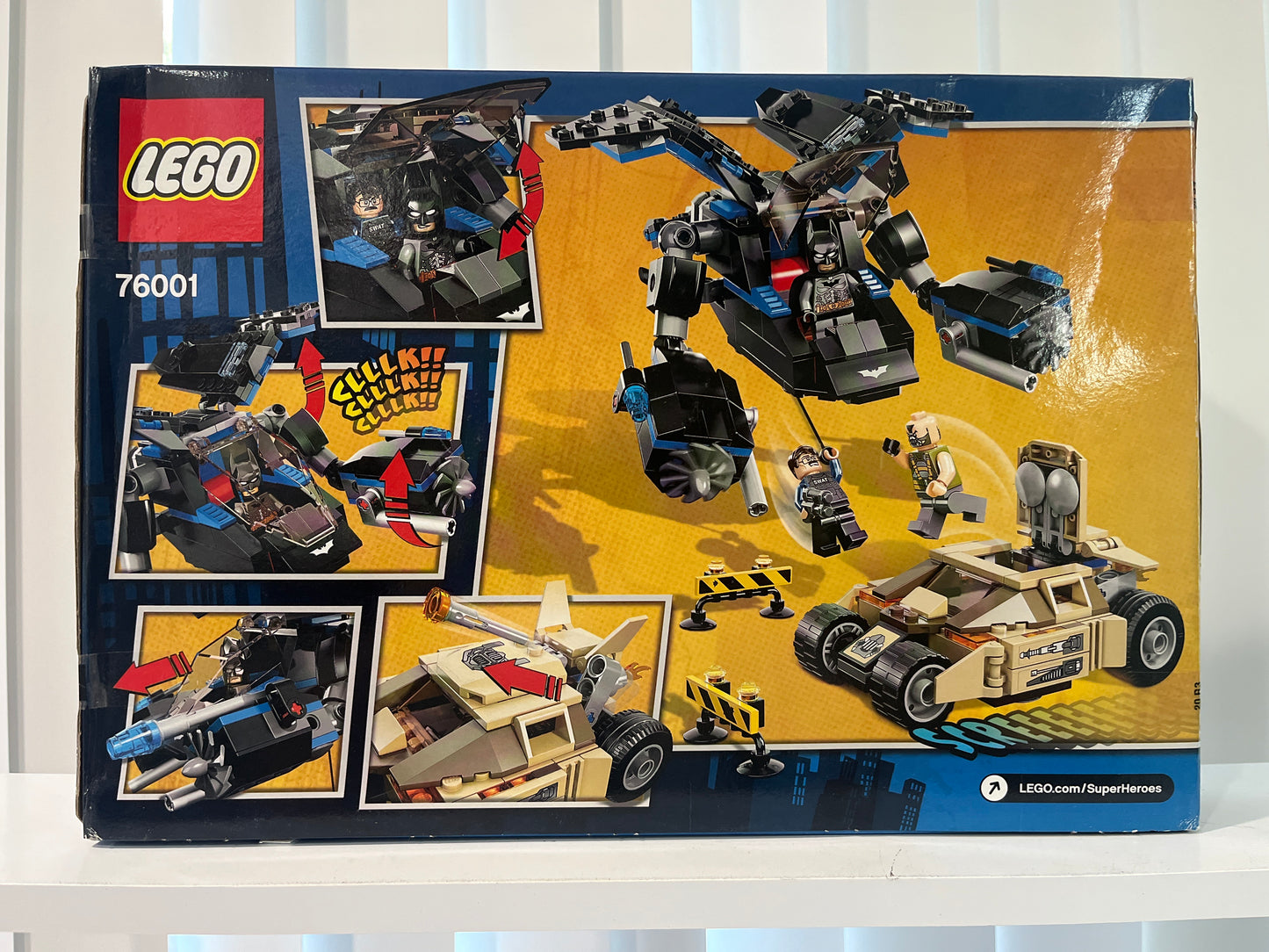76001 The Bat vs. Bane: Tumbler Chase