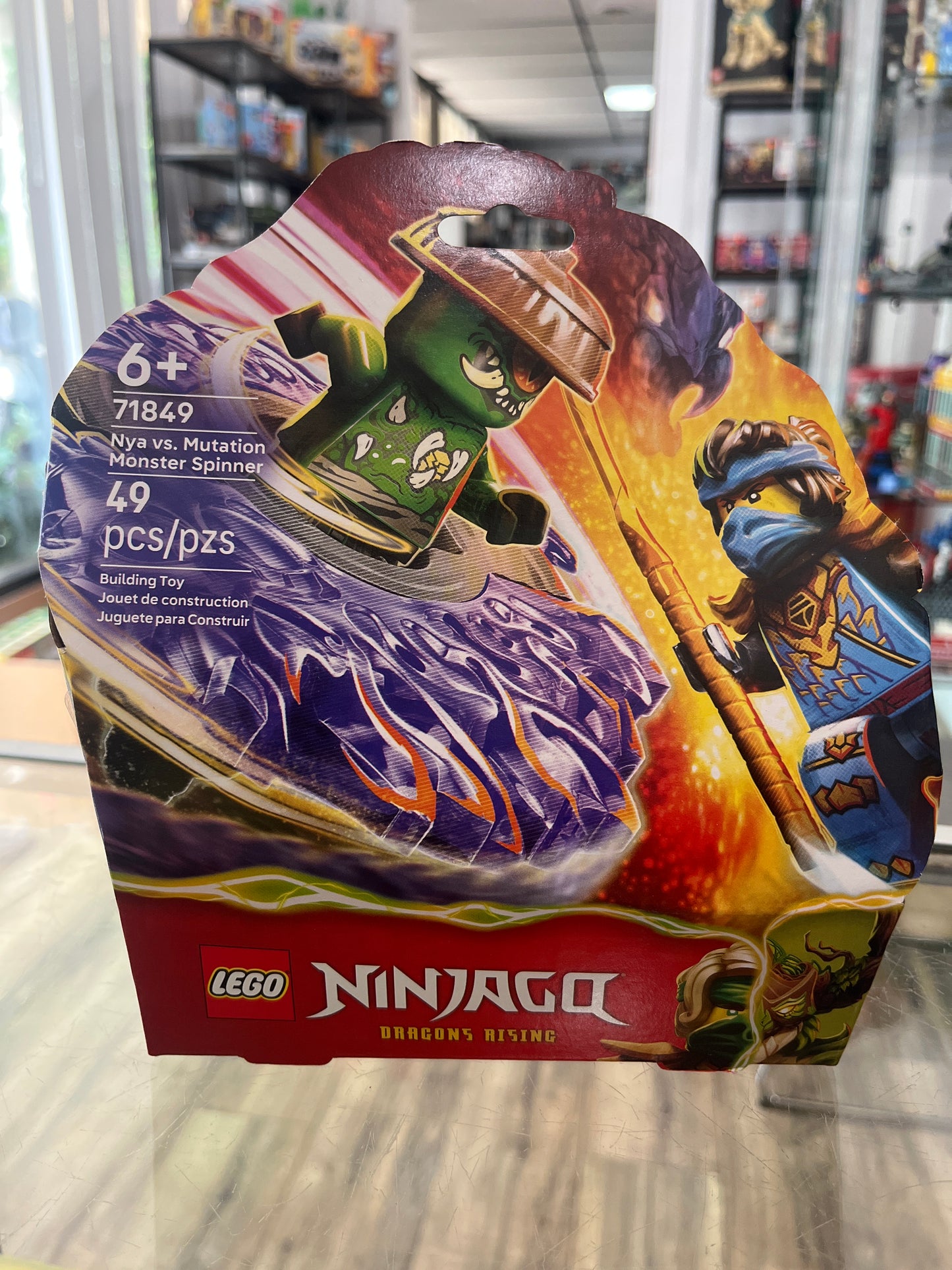 71849 Nya vs. Mutation Monster Spinner