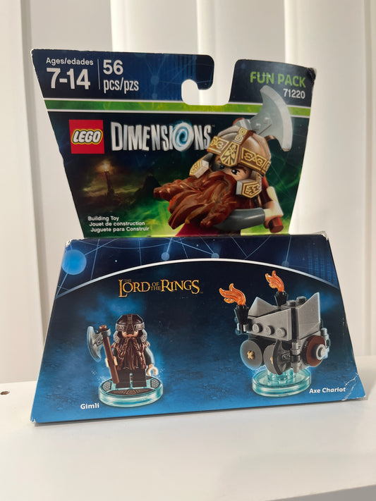 71220 Fun Pack - The Lord of the Rings (Gimli and Axe Chariot)