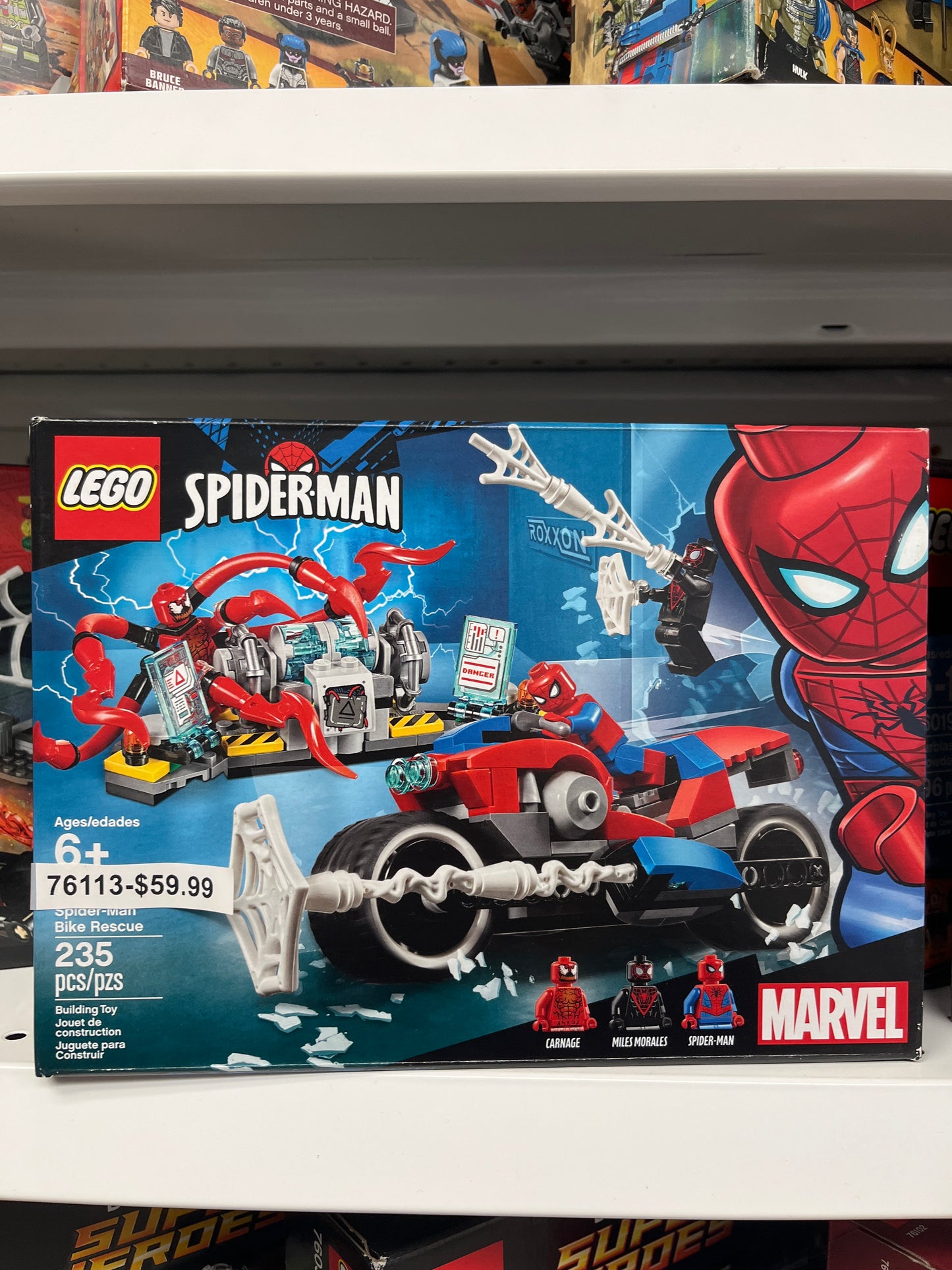 76113 Spider-Man Bike Rescue