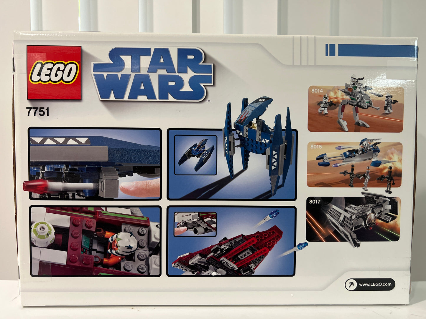 7751 Ahsoka's Starfighter and Vulture Droid