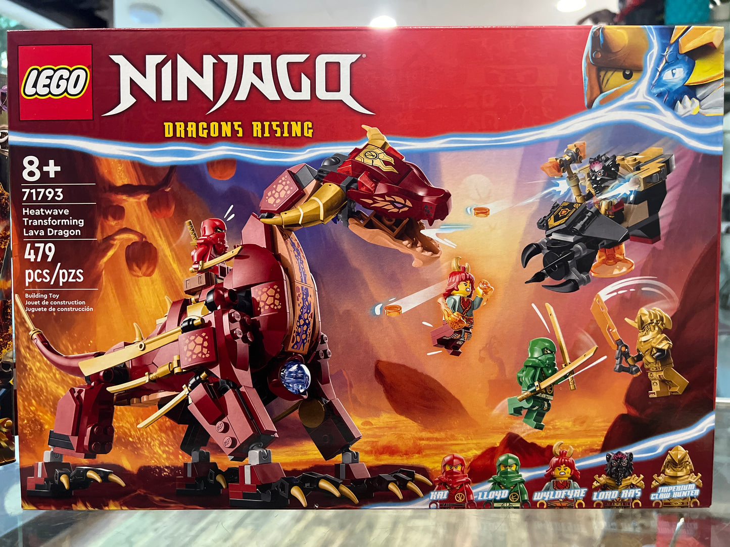 71793 Heatwave Transforming Lava Dragon