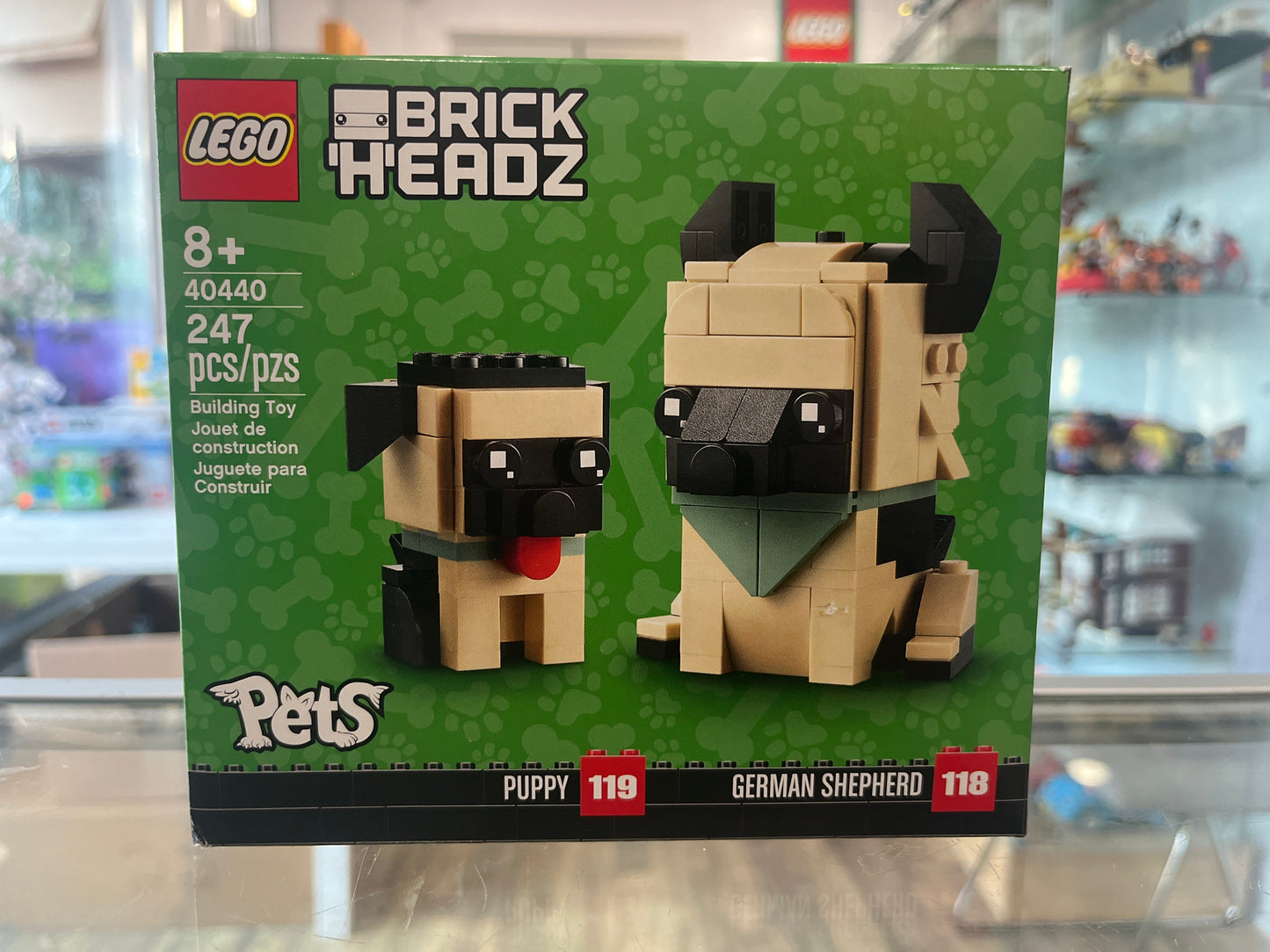40440 German Shepherd & Puppy