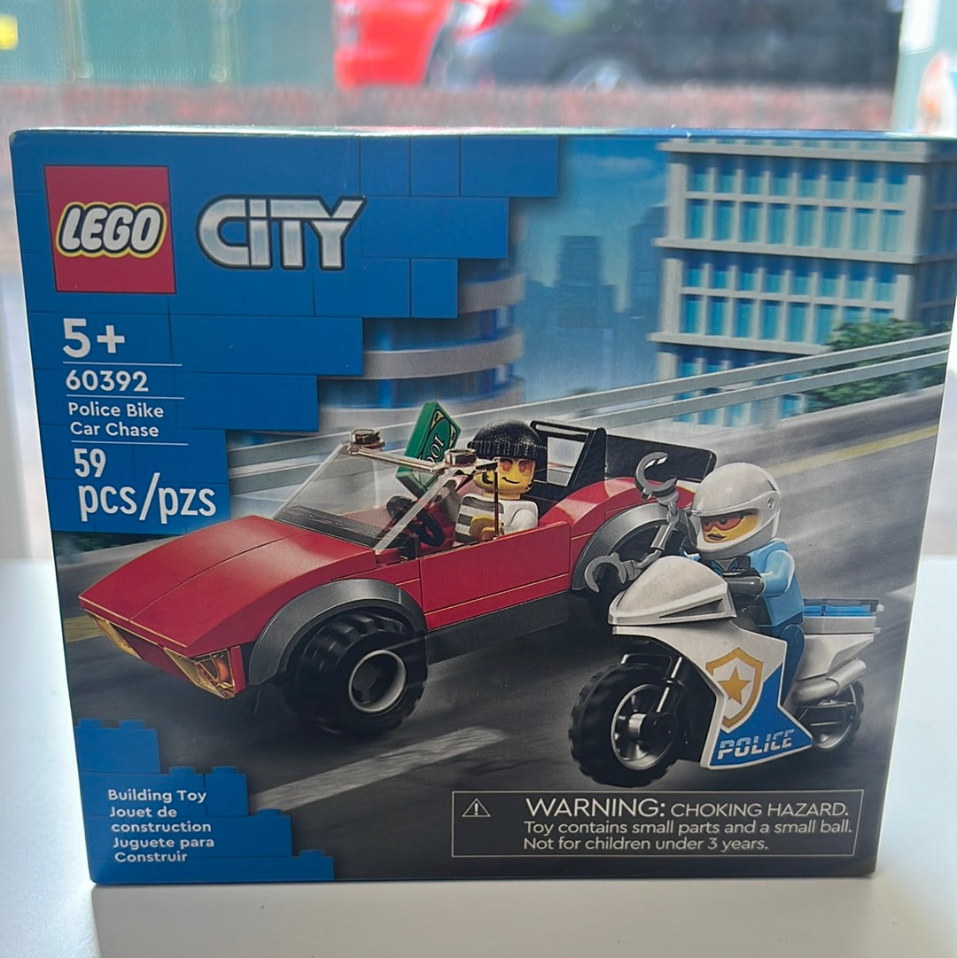 60392 Police Bike Car Chase