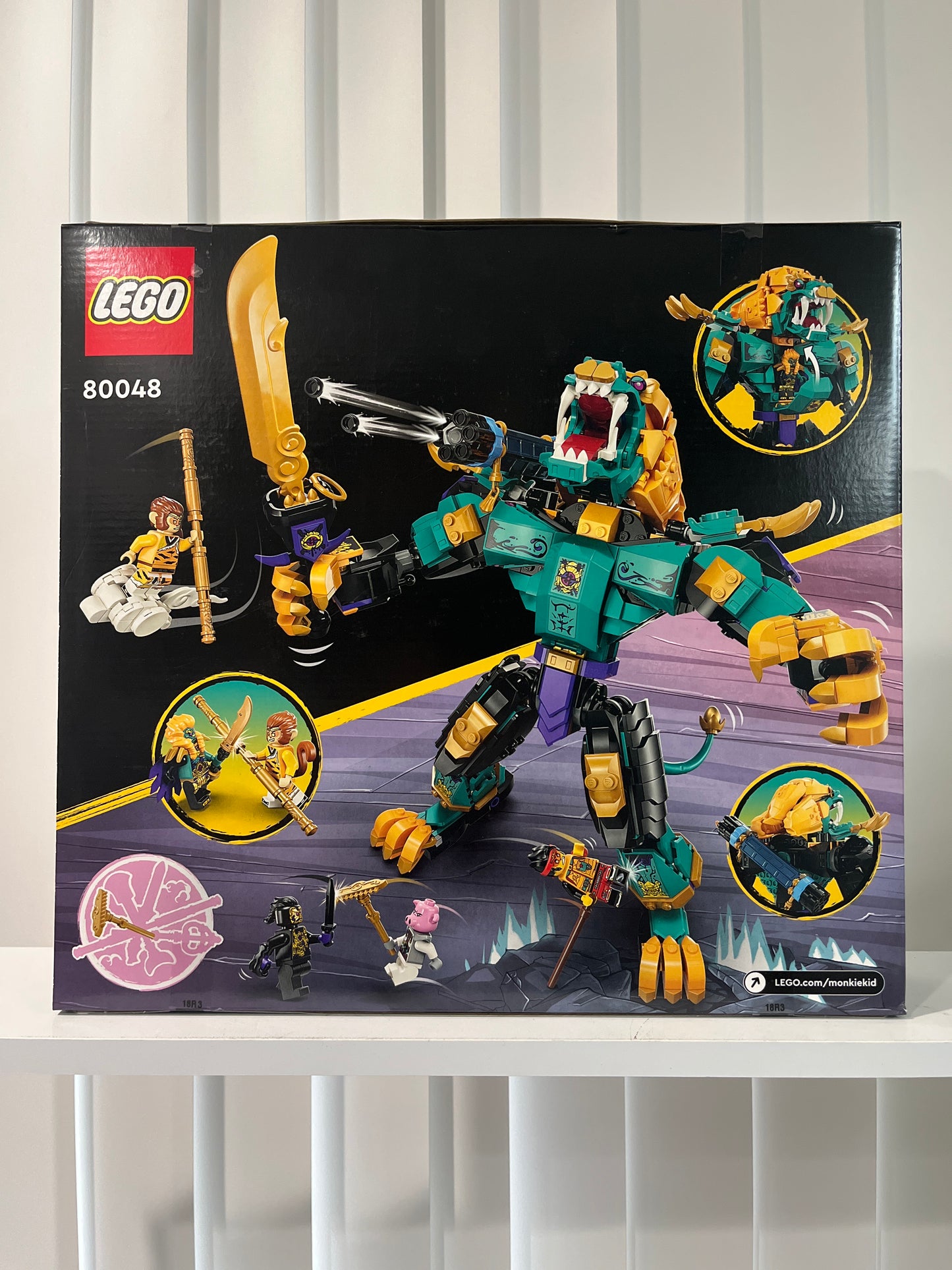80048 The Mighty Azure Lion