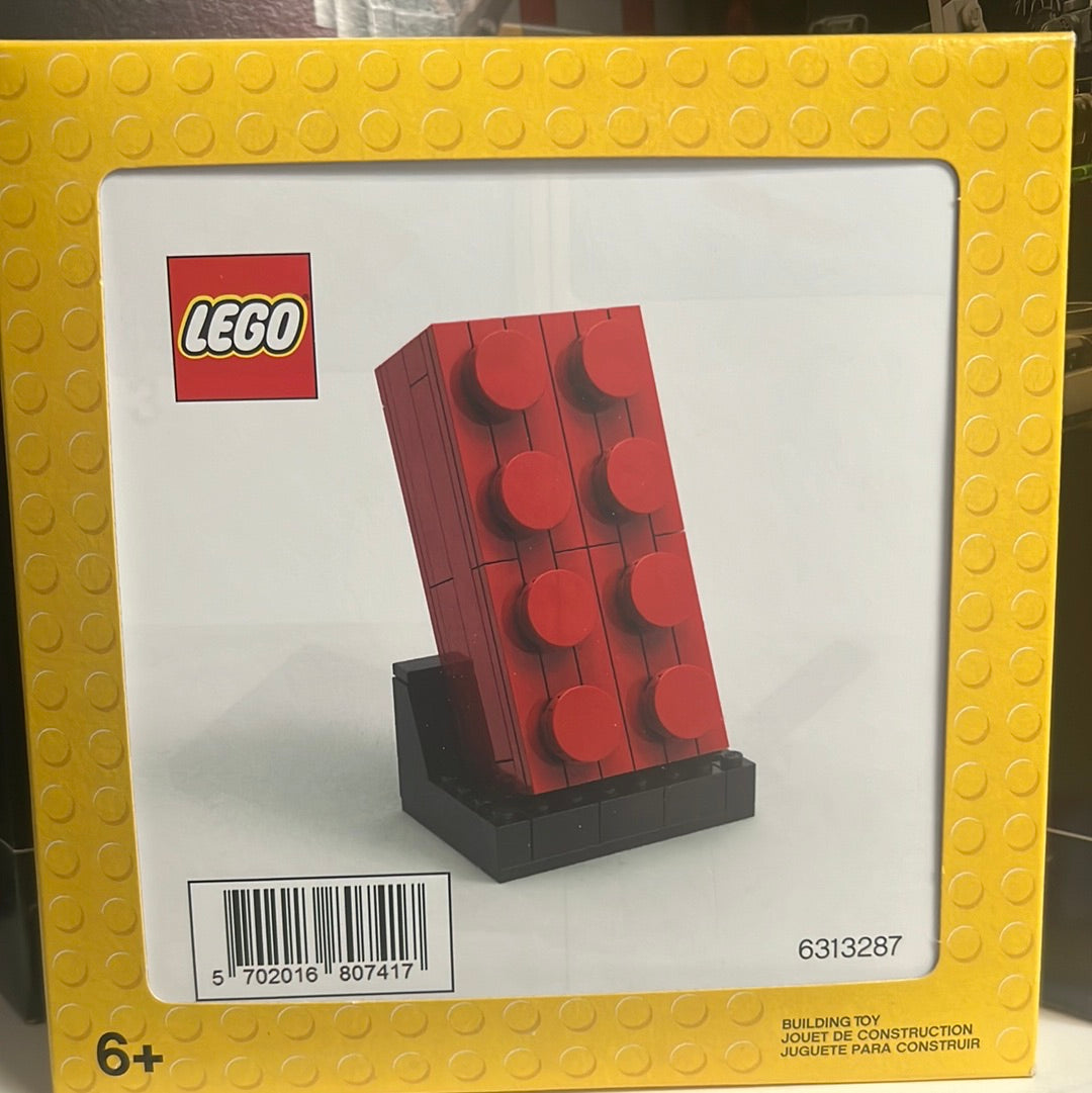 6313287 Buildable 2 x 4 Red Brick
