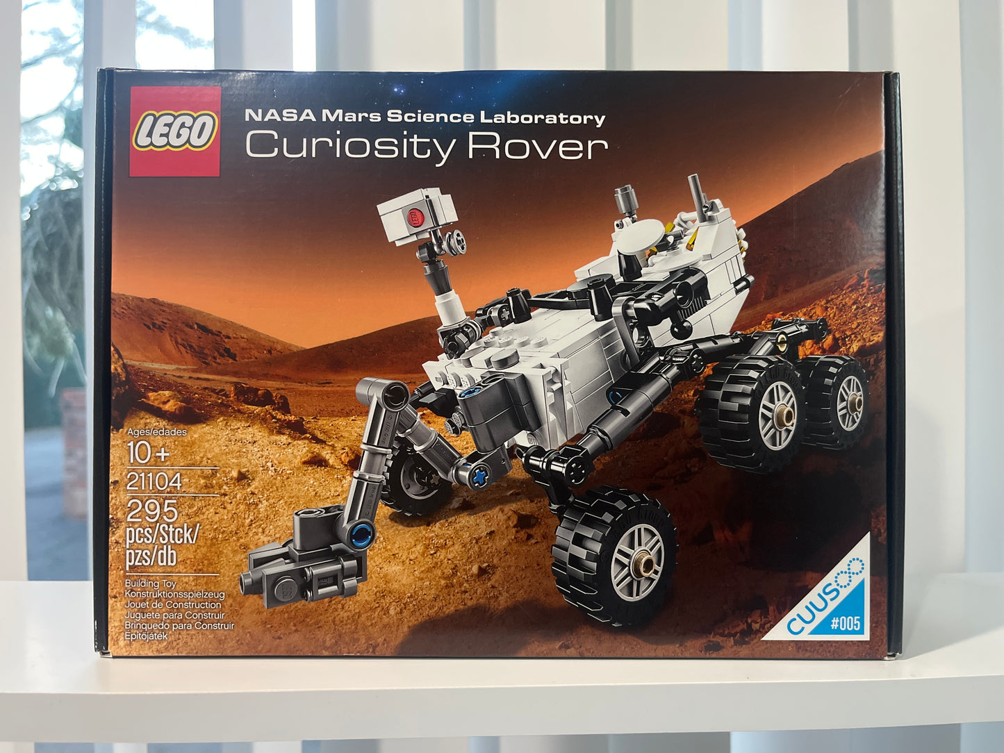 21104 NASA Mars Science Laboratory Curiosity Rover