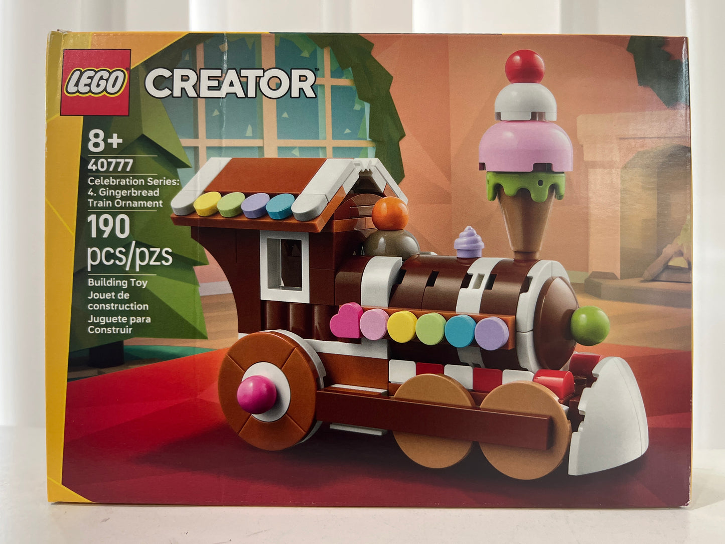 40777 Celebration Series: 4. Gingerbread Train Ornament