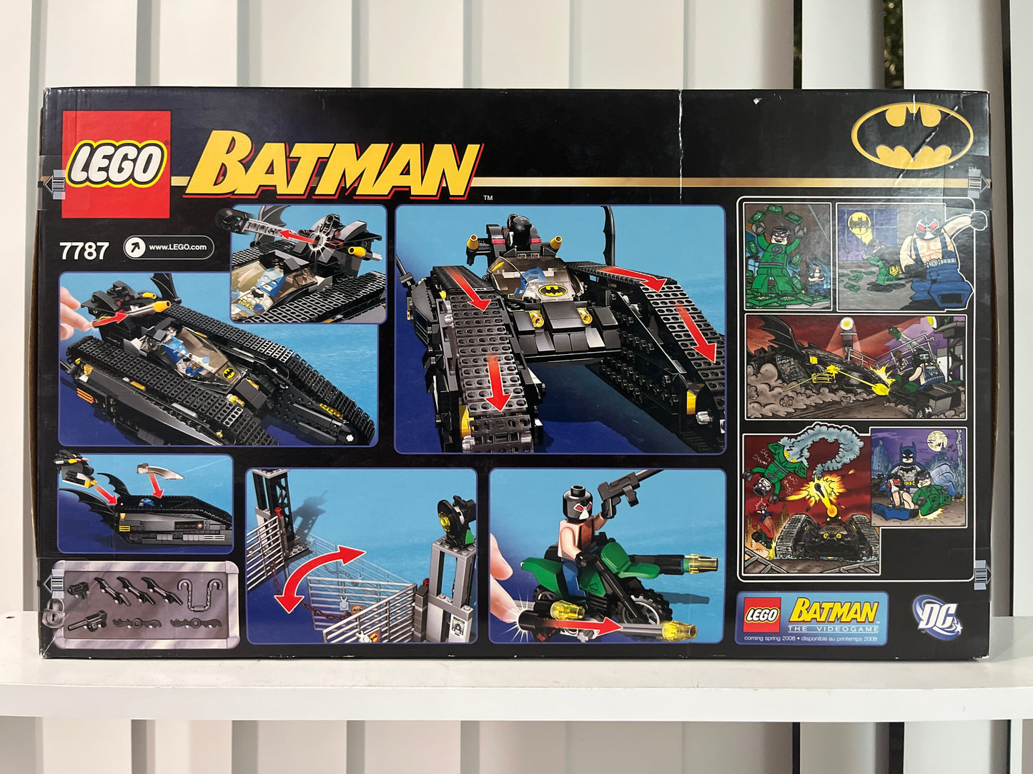 7787 The Bat-Tank: The Riddler and Bane's Hideout