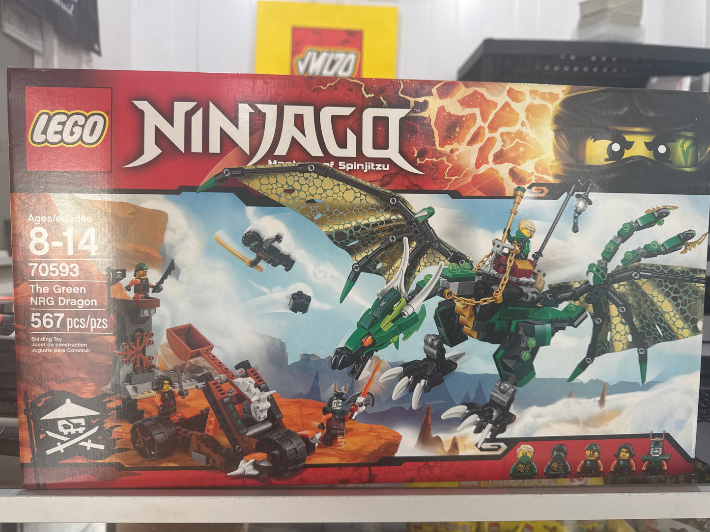 70593 The Green NRG Dragon